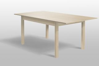 Jídelní stůl s rozkladem 160x90 cm / 18mm barva lamina: akát