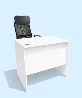 Kancelářský stůl Alfa 80 barva lamina: bílá