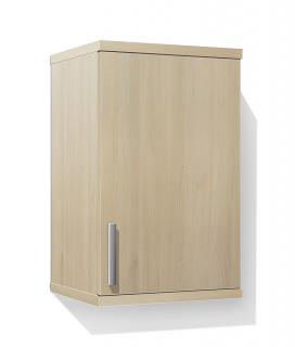 Koupelnová skříňka závěsná K8 barva skříňky: dub sonoma tmavá, barva dvířek: bílá lamino