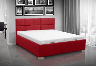 Luxusní postel Vivien 180 Barva: červená