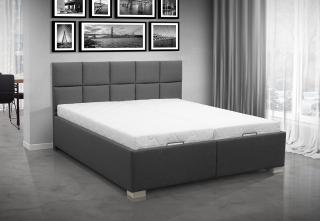 Luxusní postel Vivien 180 Barva: šedá