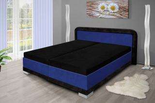 Manželská postel s úložným prostorem Jaro 200x160 Barva: Modrá