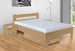 manželská postel Sandra 200x180 cm matrace: bez matrace, Barva postele: bílá 113, Úložný prostor: bez úložného prostoru