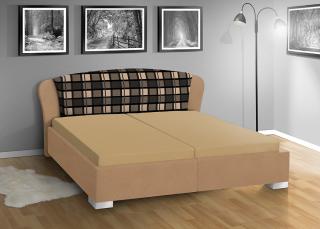 Manželská postel Summer 200x160 Barva: Béžová Mega 033 béžová