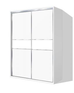 Šatní skříň s posuvnými dveřmi Beta HIT 41 barva lamina: Bílá 113