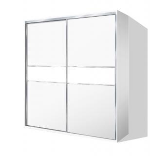 Variabilní šatní skříň s posuvnými dveřmi Beta HIT 45 barva lamina: Bílá 113