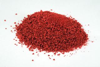Bakelit červený - pryskyřice pro zapékání za tepla Množství v balení: 1 kg, (≥ 5 bal = 5% sleva • ≥ 10 bal =10% sleva )