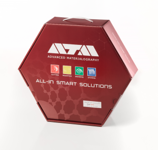 Solution Box - Sada Al (≥99,7%), hliník a tvárné slitiny hliníku průměr: Ø 250 mm