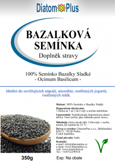 DiatomPlus Bazalková semínka 350g