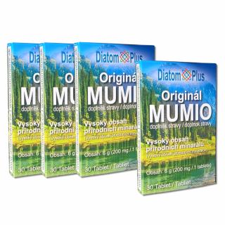 DiatomPlus Mumio Originál 30 Sada 3+1 Zdarma