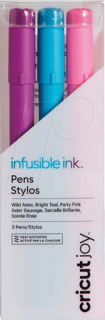 Pera infusible ink JOY 3ks- fialová, modrá, růžová