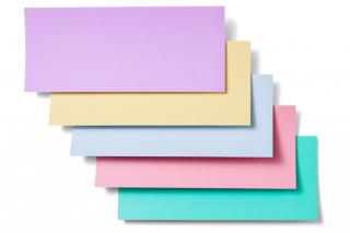 Samolepící papíry Smart cardstock JOY .: Pastelové barvy, -: 13,9x33cm