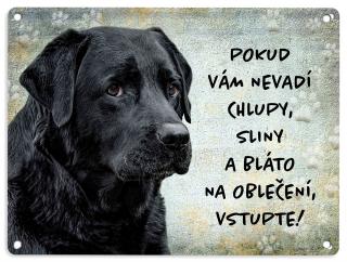 Labrador černý - chlupy