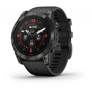 Garmin epix Pro (Gen 2) – Sapphire Edition (51 mm) Carbon Gray DLC Titanium / Black Band