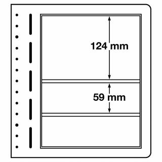 Albové LB listy Typ: LB3 MIX 190x(2x)59+124mm