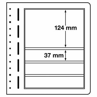 Albové LB listy Typ: LB4 MIX 190x(3x)37+124 mm