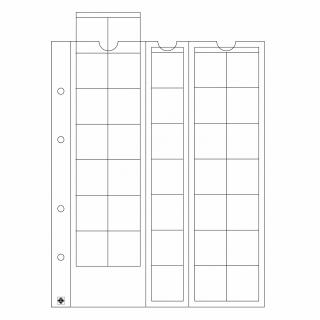 Albové listy OPTIMA na mince Typ: do ø 27 mm