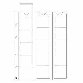Albové listy OPTIMA na mince Typ: do ø 42 mm