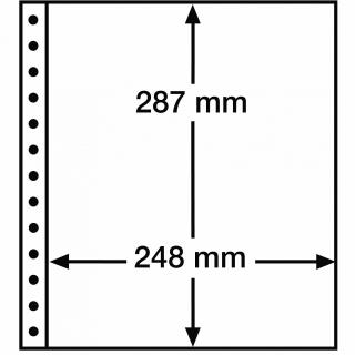 Albové listy R, 1 kapsa, 248 x 287 mm Typ: Čiré