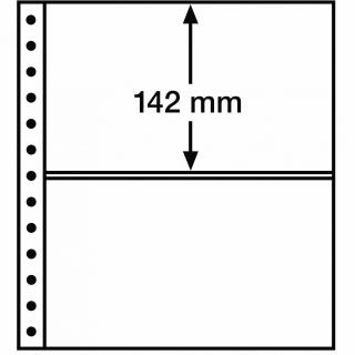 Albové listy R, 2 kapsy, 248 x 142 mm Typ: Černé