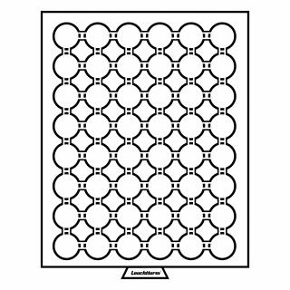 Boxy na mince v bublinkách, tmavě červené Velikost 1 pole: Ø 23 mm