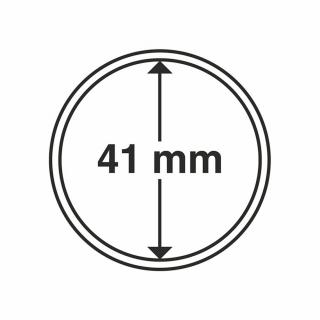 Bublinky na mince, 10 ks Ø: 41 mm