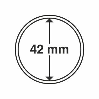 Bublinky na mince, 10 ks Ø: 42 mm