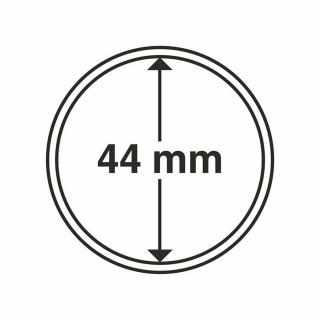 Bublinky na mince, 10 ks Ø: 44 mm