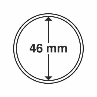 Bublinky na mince, 10 ks Ø: 46 mm