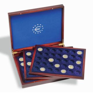 Kazeta na mince VOLTERRA TRIO DE LUXE, na 105 mincí v bublinkách