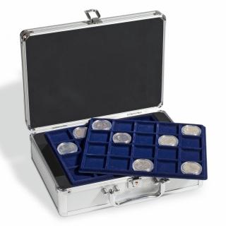Kufr na plata na mince CARGO S6, modré plata Typ: Průměr 41 mm