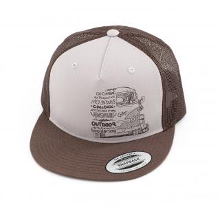 Chillaz TRUCKER Lettering bus brown