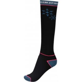 Jezdecké podkolenky dětské HORKA RH KIDS SOCKS Barva: Černá, Velikost: S 31 - 34