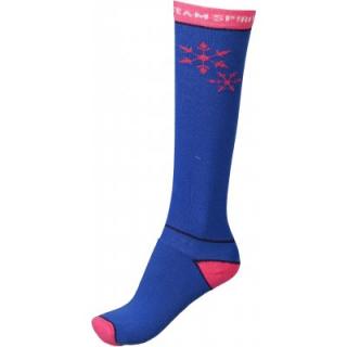 Jezdecké podkolenky dětské HORKA RH KIDS SOCKS Barva: Modrá, Velikost: M 35 - 38