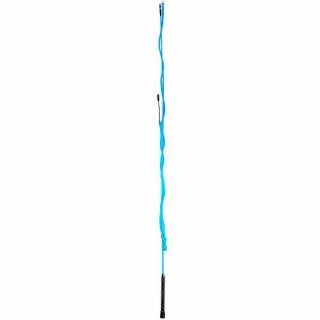 Lonžovací bič, 180 cm Barva: Azurová, délka: 1,8 m