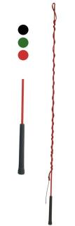 Lonžovací bič Daslö - velmi lehký, 160 cm a 180 cm Barva: Černá, délka: 1,6 m