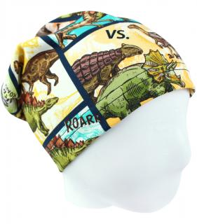V-Mart, Jarní/podzimní čepice Dinosauří komiks 50-52 cm