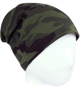 V-Mart, Jarní/podzimní čepice Maskáč 44-46 cm