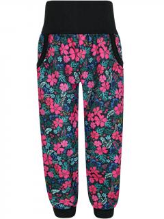 V-Mart, Letní softshellové kalhoty Růžové květy 104