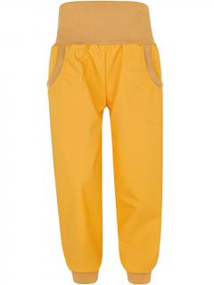 V-Mart, Pružné letní hořčicové softshellové kalhoty 134