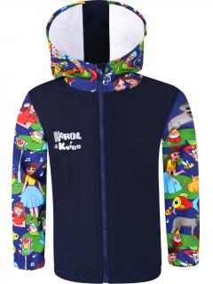 V-Mart, Softshellová bunda Karol a Kvído - Kvídův sen (s fleecem) 122/128