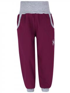 V-Mart, Vínové softshellové kalhoty (s fleecem) 110