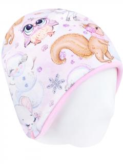 V-Mart, Zateplená čepice Zvířátka na ledě 52-54 cm