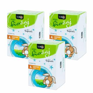 BIO Dětské čaje BABIO 2+1 Zdarma 3x20 sáčků Zvolte variantu: Tišící bio čaj 2+1 zdarma