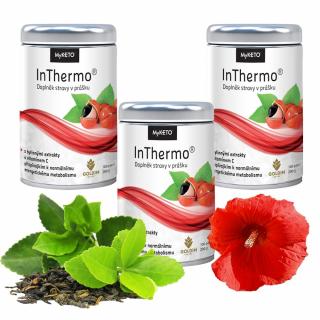 InThermo bioaktivní čaj s extrakty pro hubnutí a zahřátí Zvolte variantu: 3x200g, 300 porcí