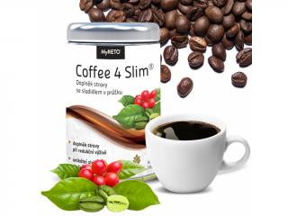 Keto káva Coffee4Slim s extraktem ze zelené kávy Zvolte variantu: 60 porcí, 120g