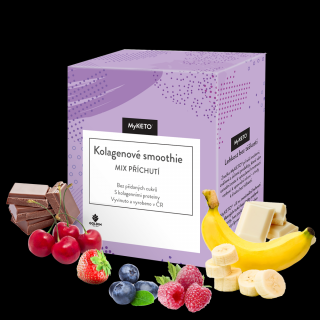 Kolagenové smoothie mix příchutí 5 porcí