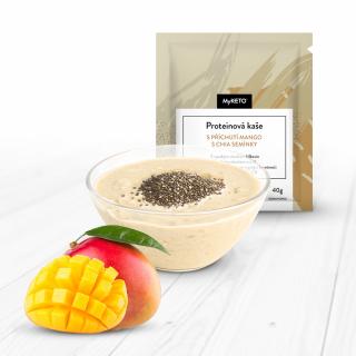MyKETO Proteinová kaše s příchutí mango s chia semínky Zvolte variantu: 5x40g
