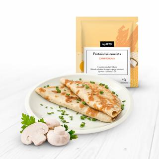 MyKETO Proteinová omeleta žampiónová Zvolte variantu: 1 porce, 40g