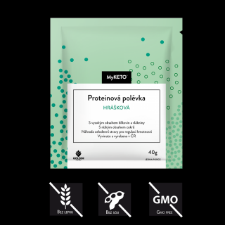 MyKETO Proteinová polévka hrášková Zvolte variantu: 5x40g